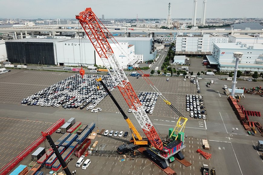 MIC Co. Ltd. takes delivery of its 4th Demag CC 8800-1 crawler crane